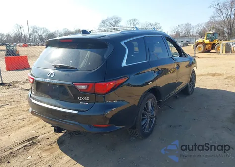 2020 Infiniti Qx60 Luxe Awd z USA, uszkodzony, nr VIN 5N1DL0MM6LC527643